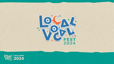 Local Vocal Fest 2024 | Logo for Music Event brand branding event graphic design logo logo design music