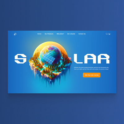 Solar Energy | UI/UX Design ai branding solar ui ux
