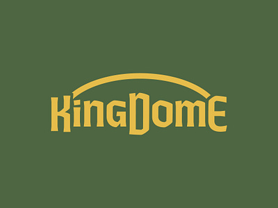 Kingdom of the KingDome branding kingdom logo typography