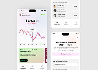 Wallet App Design - Fintech UI/UX finance fintech follower ios mobile app technology transactions transfer tubik wallet