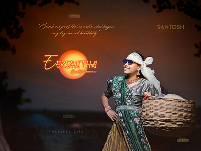 Santosh Photography_Desiznwave Project album design branding design graphic design illustration photo photoshop photoshop edit poster