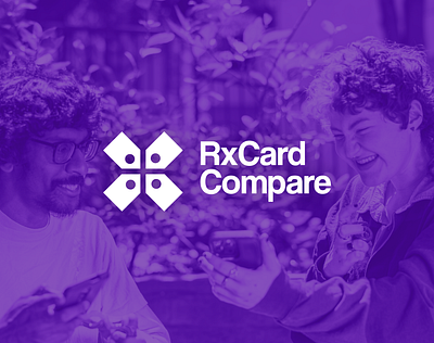 RxCard Compare brand brand design brand identity branding discount health healthcare logo pharmacy visual identity