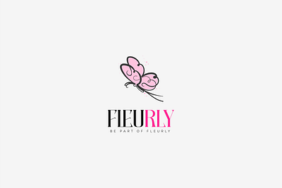 🌸 Introducing the epitome of elegance and femininity! branding butterfly cool creative design feminine floral graphic design logo new professional vector