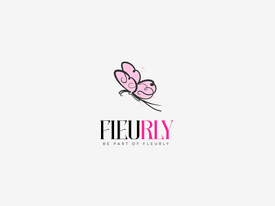 🌸 Introducing the epitome of elegance and femininity! branding butterfly cool creative design feminine floral graphic design logo new professional vector