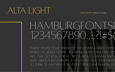 Alta Light (+ Caption) alta light ( caption) caption classy display elegant fashion humanist light optima sans serif