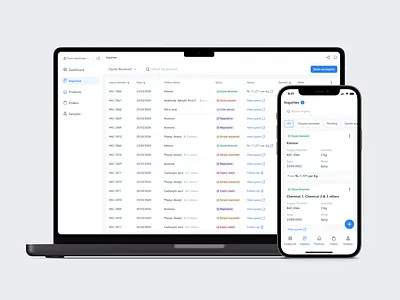 B2B Enterprise SaaS Webapp mobile responsive saas ui ux web webapp