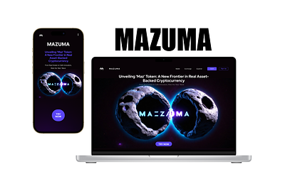 MAZUMA 3d animation graphic design ui
