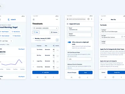 Inventory Management Dashboard bank card control header home input mobile table overflow payment radio scroll stepper system toggle ui user interface ux web widget