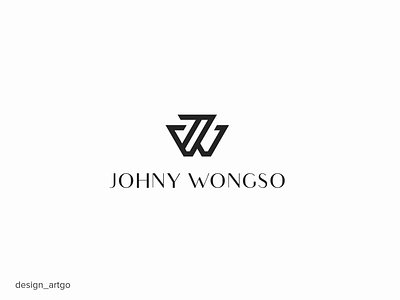 Johny Wongso, JW Monogram Logo branding flat graphic design jw logo logo logos minimal monogram simple typography