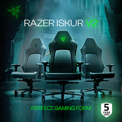Gaming Chair branding graphic design poster posterdesign