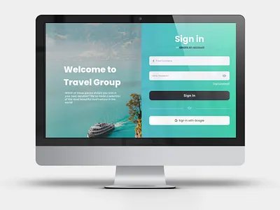 Sign In - UI Design