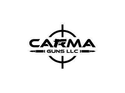 CARMA ammo branding firearms graphic design gun guns logo pistol