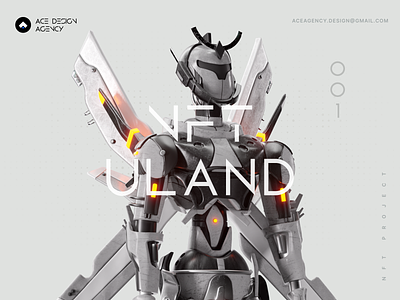 Uland NFT Project 3d character collection concept game illustration nft nft collection nft design robot