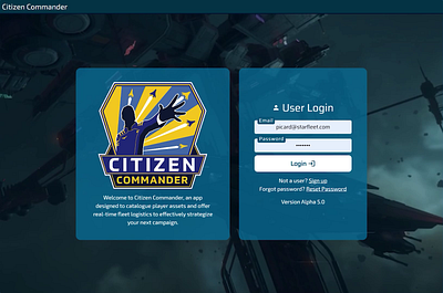 Citizen Commander development graphic design logo product design ui ux