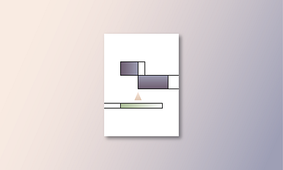21.2.1 abstract border gradient illustration line minimal modern no limit print shape tree