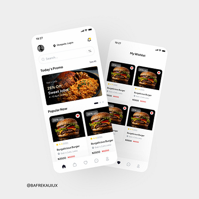 Online Food App Dashboard branding design fintech illustration product design ui uiux