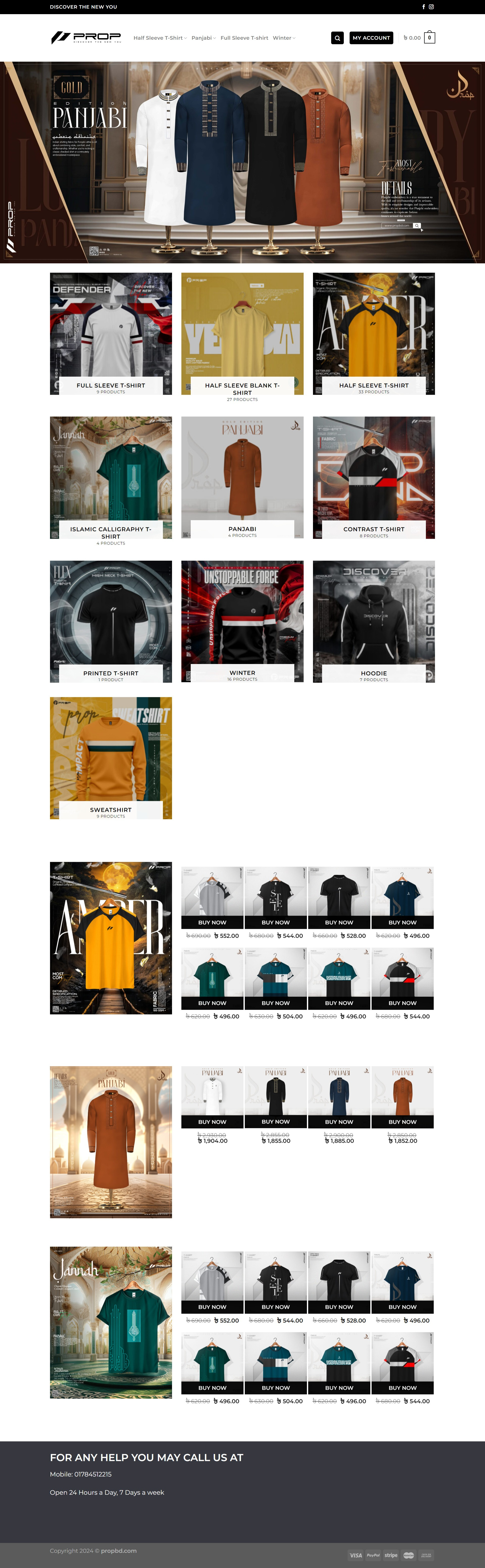 Prop Bangladesh branding front end ui web design