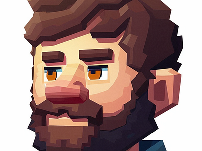 Pixel Character Portrait