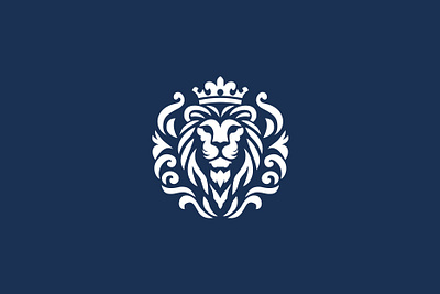 LION KING ORNAMENT LOGO branding graphic design logo