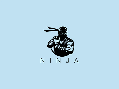 Ninja Logo agent black ninja character dangers gaming ninja hack ninja hacker illustration japan japanese ninja ninja game ninja logo ninja security security strong thif warrior warrior japanese warrior ninja