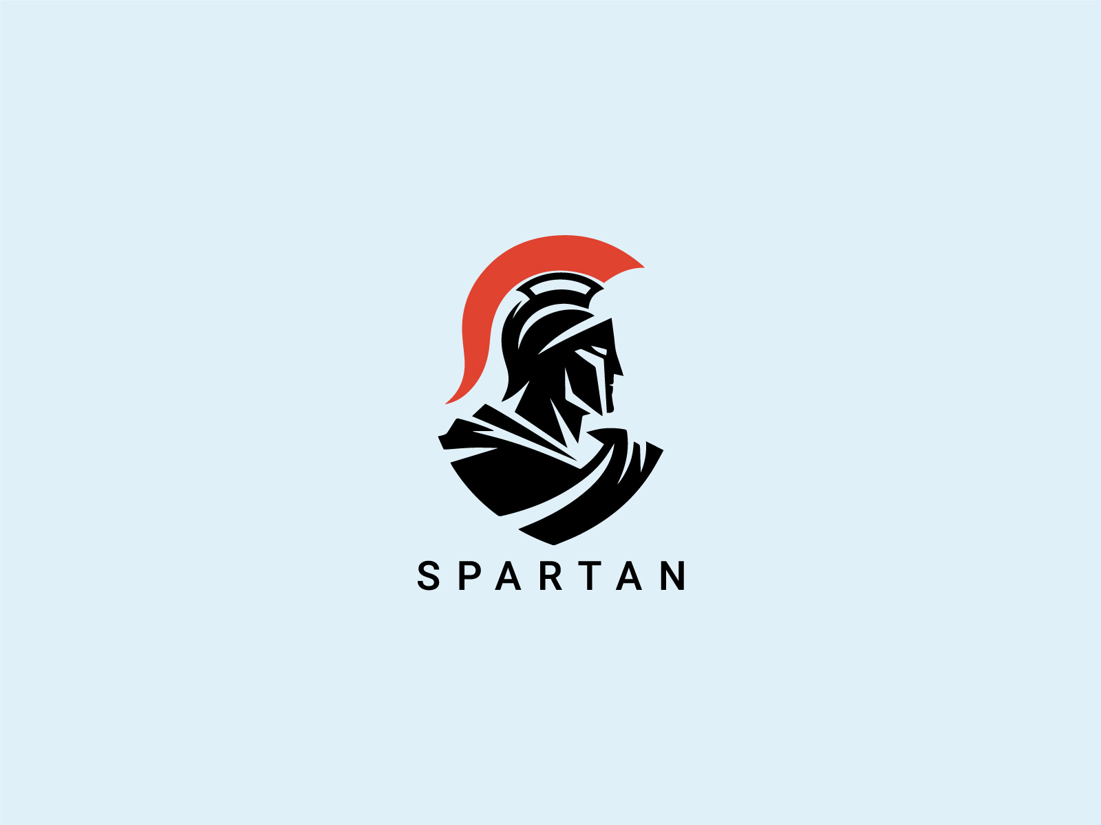 Spartan Logo by HUSSNAIN GRAPHICS on Dribbble