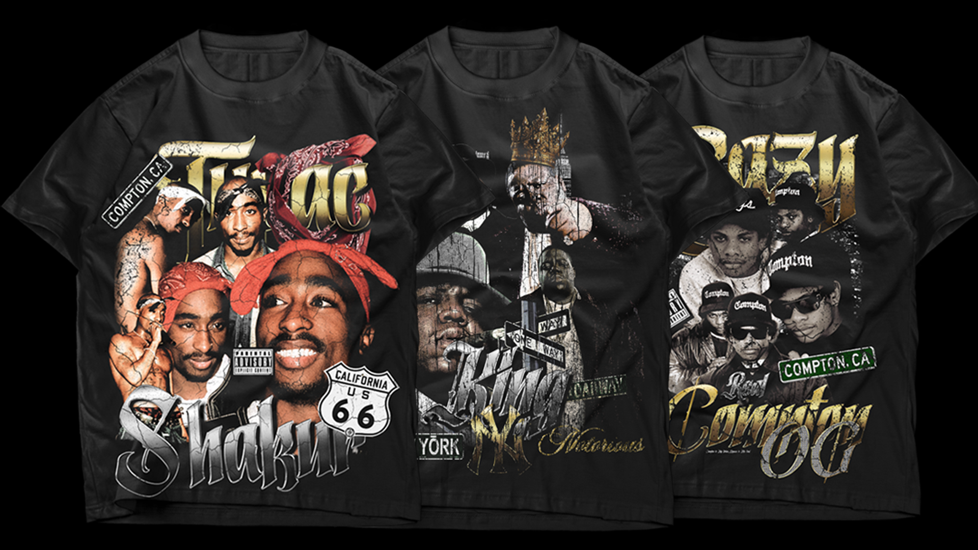 Vintage Bootleg Rap | Tshirt Design ( Tupac,biggie...more) Vol03 appreldesign bootleg design notorious big streetwear tupac vintage vintage tshirt design