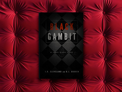 Black Gambit Book Jacket book cover design design graphic design