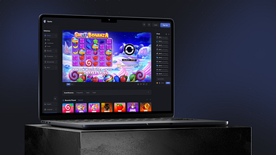 Full Casino Design for Opulsz branding casino dashboard design figma gaming ui ux vector website