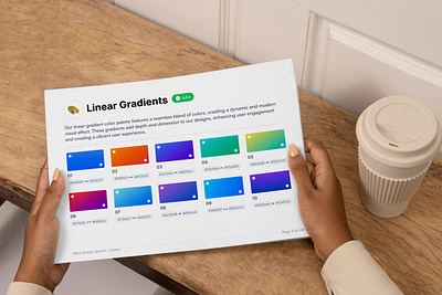 Wave Design System - Gradients colors design design system gradients guruprakash hyderabad mobile app nxtwave product design ui ux