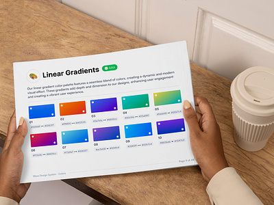 Wave Design System - Gradients colors design design system gradients guruprakash hyderabad mobile app nxtwave product design ui ux