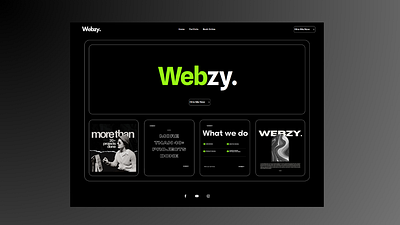 Creative agency wordpress website branding graphic design responsive ui uiux web design