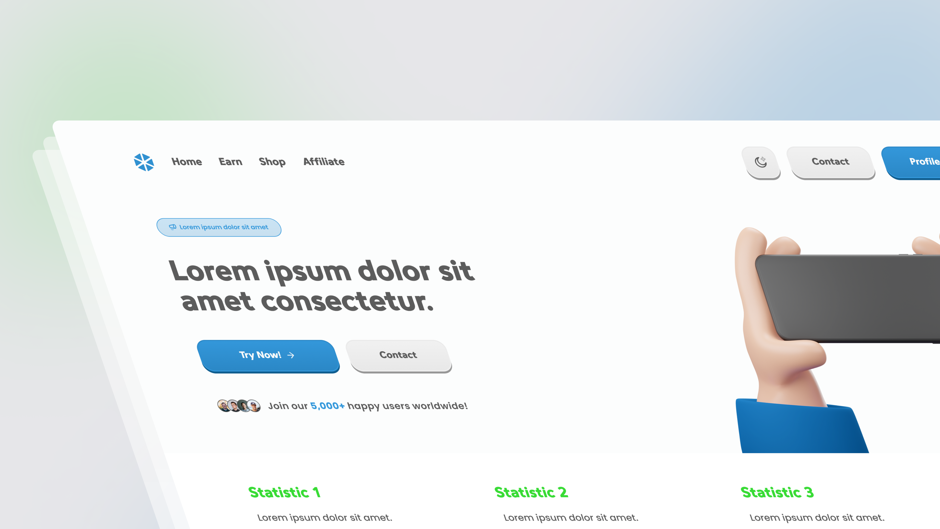Hero Design for Nitros branding dashboard design figma landing logo ui ux vector website