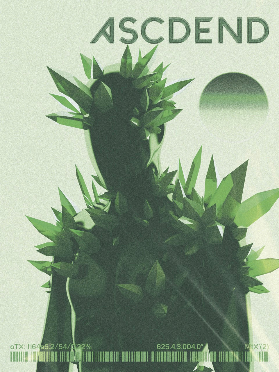 ASCEND poster green