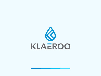 Klaeroo brand identity brand logo branding business logo company logo creative logo logo design logo idea professional logo water company logo water logo