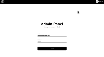 Admin Panel with micro interactions admin dashboard figma interaction panel ui
