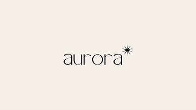 aurora aurora black branding cosmodrome art design font graphic design jewelry logo logofolio logos logotipo logotype malina cosmica portfolio star store thin woman wordmark