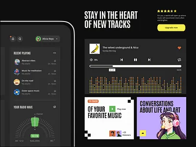 Muzlova UI-UX design interface product service startup ui ux web website