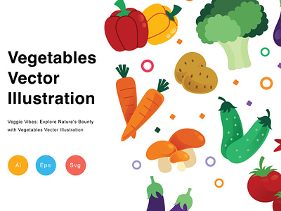Vegetables Vector Illustration fresh