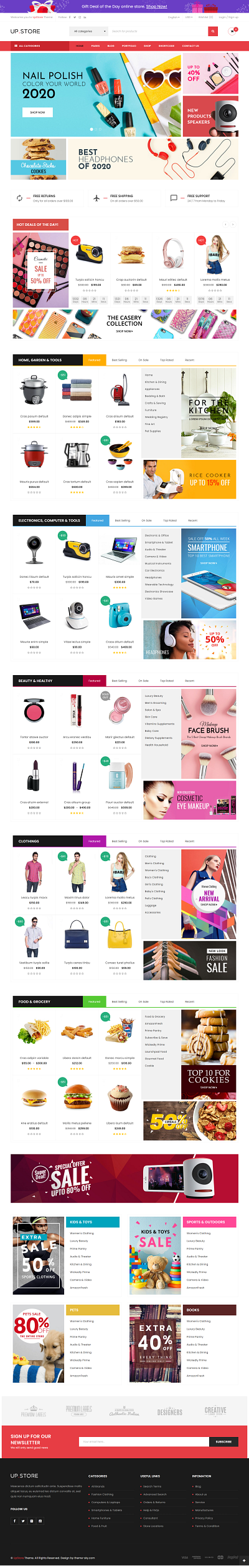 Online Store Idea. branding design graphic design illustration ui ux website wordpress