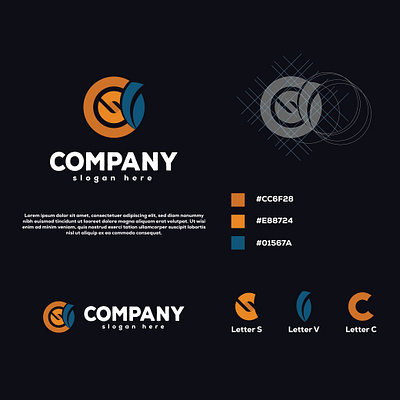 CSV Logo branding graphic design logo motion graphics