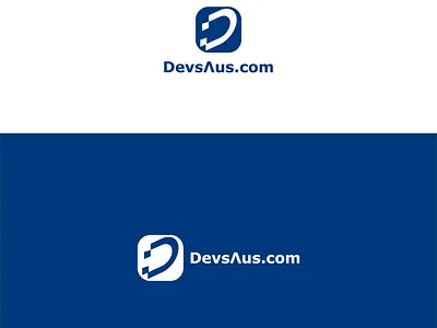 DevsAus.com logo branding design graphic design illustration logo logo design modern logo motion graphics simple logo