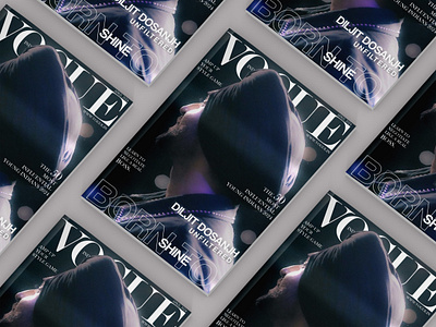 Vogue Magazine Cover 🧿 artwork cover design diljitdosanjh fanart layout magazine magazinecover magazinedesign print vogue voguemagazine