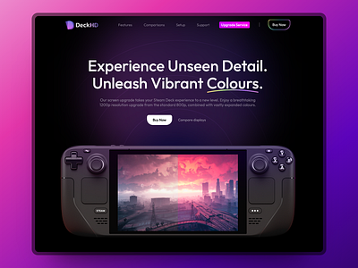 DeckHD SteamDeck Screen Upgrade brand identity design creative design solutions deckhd design strategy digital branding e commerce website design marketing material design online shopping experience packaging design product branding steamdeck user experience design user guide design visual design web development
