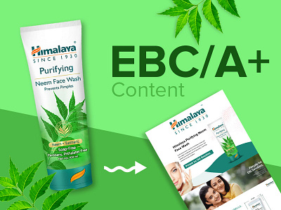 Amazon EBC/A+ Content | Himalaya Neem Face Wash