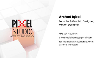 Pixel Studio Business Cards business card business card design design graphic design pixel studio business cards