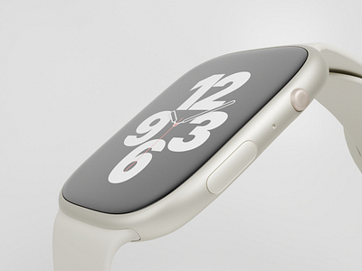 3D Apple Watch modeling 3d 3dtexturing