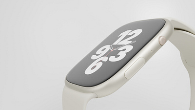 3D Apple Watch modeling 3d 3dtexturing