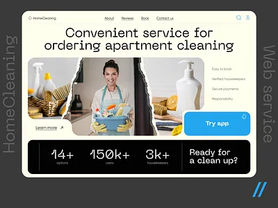 Apartment Cleaning Services Web App apartment cleaning app branding dashboard ecommerce interface logo ui ux web app web design web page web service web ui website