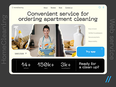 Apartment Cleaning Services Web App apartment cleaning app branding dashboard ecommerce interface logo ui ux web app web design web page web service web ui website