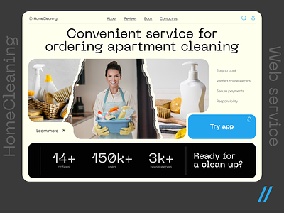Apartment Cleaning Services Web App apartment cleaning app branding dashboard ecommerce interface logo ui ux web app web design web page web service web ui website